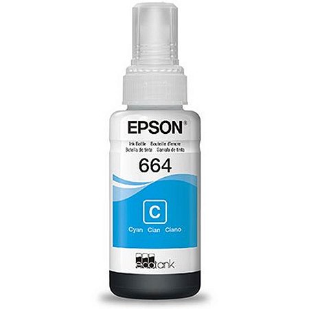REFIL TINTA EPSON T664220 CIANO ORIGINAL