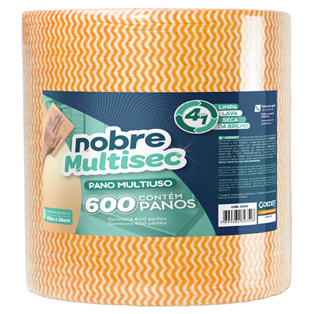 PANO BOBINA 28X300M LARANJA GOEDERT