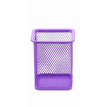 PORTA CANETA ARAMADO ROXO