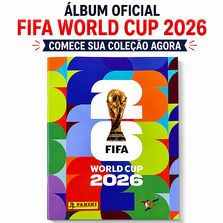 ALBUM COPA DO MUNDO FIFA 2026 BROCHURA