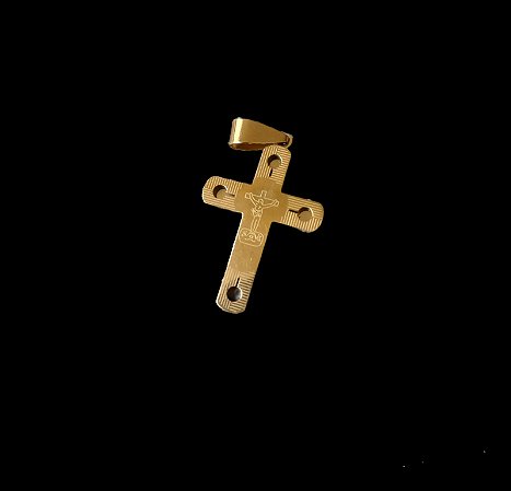 Pingente Cruz banhada