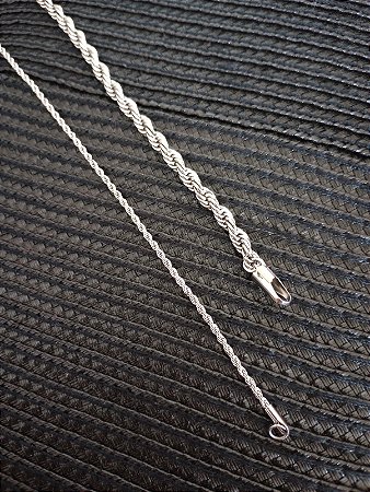 Pulseira de aço inox - Cordão Baiano