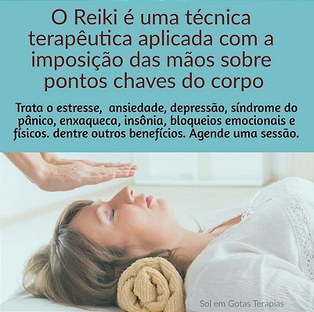 Reiki - Sessão 45 minutos