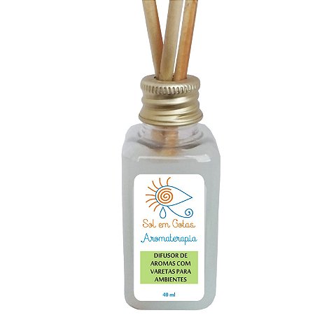 Difusor de Varetas Aromaterapêutico - 40 ml