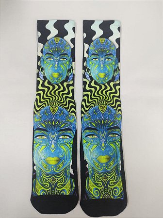Meia Estampada COD0017