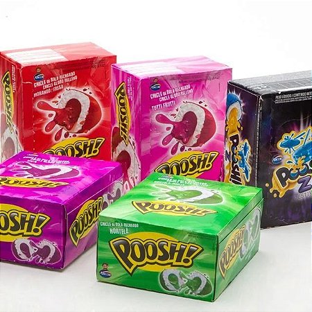 Chicle Poosh Hortelã 200g