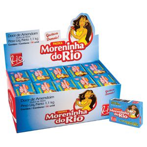 Paçoca Moreninha do Rio 1,0kg - 50unidades