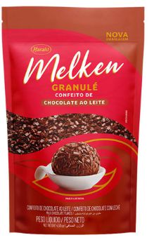 Granulado Granule Chocolate Ao Leite 400g - Melken Harald
