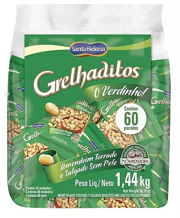 Amendoim Santa Helena Grelhaditos 60x24gr
