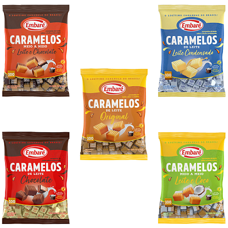 Bala Caramelo Embaré 660gr