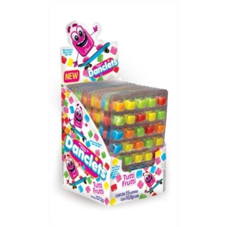 Chiclete Danclets Tutti Frutti 15x13,5gr