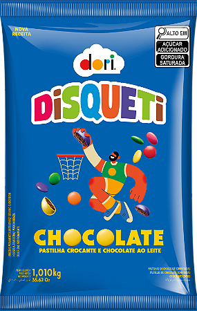 Disqueti Dori Chocolate ao Leite 1kg