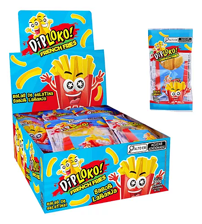 Bala Diploko Batata Frita 24x15gr