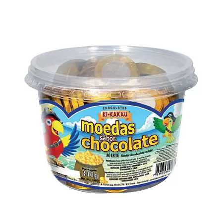 Moedas de Chocolate Ki-Kakau 340gr