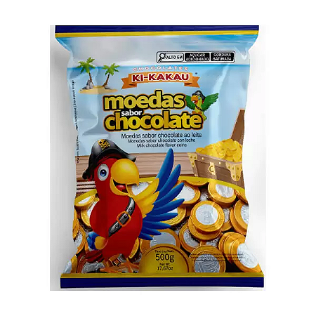 Moedas de Chocolate Ki-Kakau 500gr