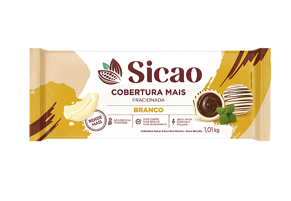 Sicao Cobertura Mais Branco 1,01kg