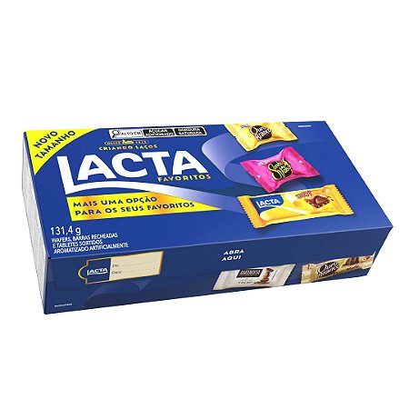 Bombom Lacta Favoritos 131,4gr