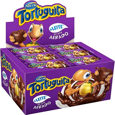 Chocolate Arcor Tortuguita Aerada 24un