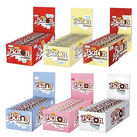 Chocolate Garoto Baton 30 unidades