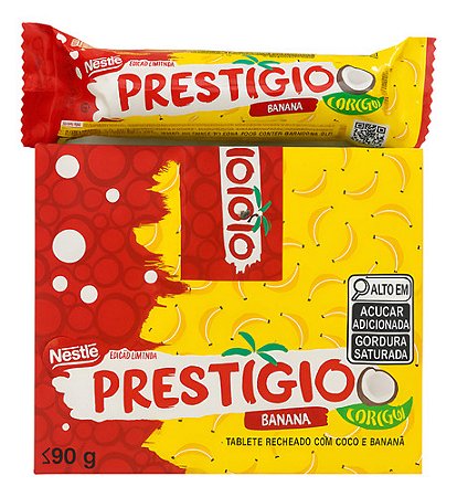 Chocolate Nestlé Prestígio Caribe com 30 unidades