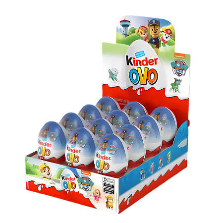 Kinder Ovo Patrulha Canina 12 unidades