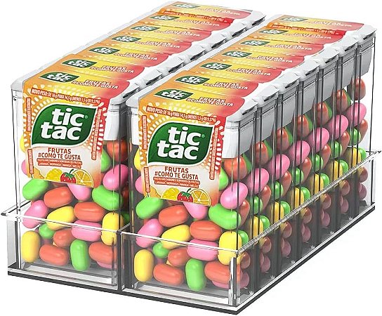 Pastilha Tic Tac 14 unidades Sabor: Frutas