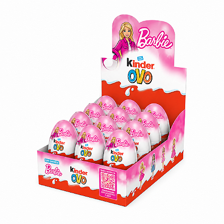 Kinder Ovo Barbie com 12 unidades