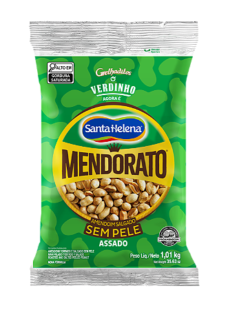 Amendoim Salgado Sem Pele Grelhaditos Santa Helena 1,01kg