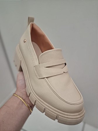Mocassin Feminino Tratorado Ramarim Aveia