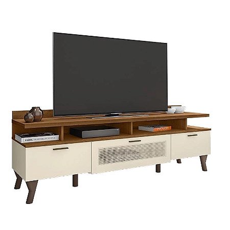 Bancada Arcade 1.6 Nature.Off White Mobler