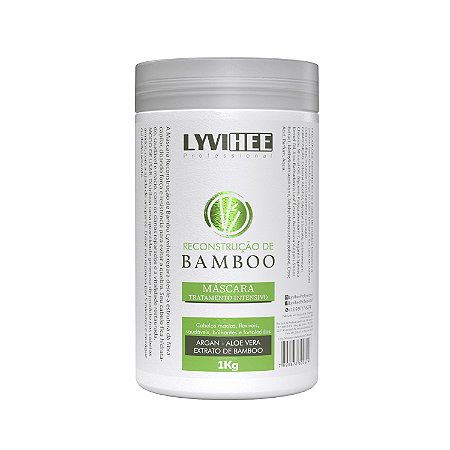 Lyvihee-Mascara Reconstrução capilar de bamboo 1kg