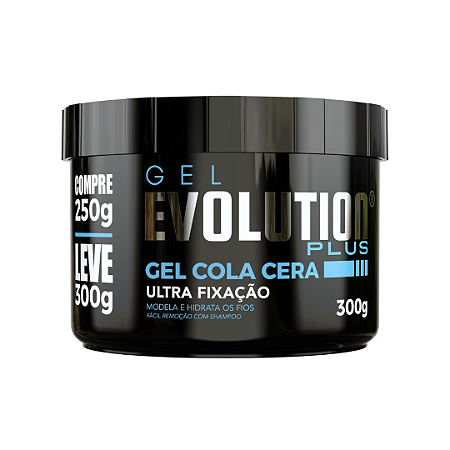 Gel evolution plus ® Gel Efeito cola ultra fixação 300g