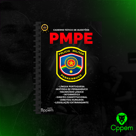 Caderno Tático De Questões | PM-PE