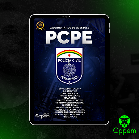 Caderno Tático De Questões | PCPE
