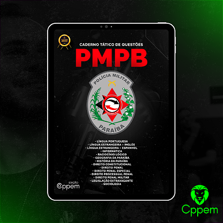 Caderno Tático De Questões | PMPB