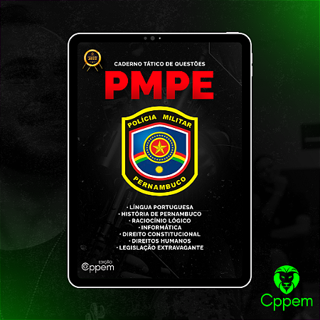 Caderno Tático De Questões | PMPE