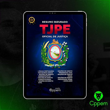 Resumo Bizurado Digital | TJPE Oficial de Justiça