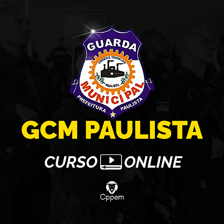 Curso Online | GCM Paulista