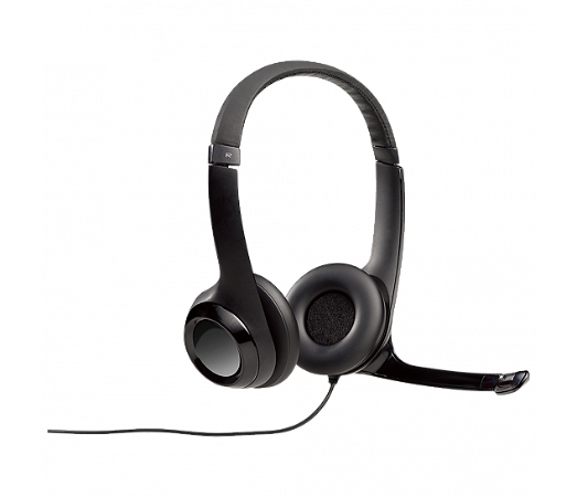 HEADSET USB PRETO LOGITECH