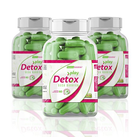 Kit - 03 Play Detox (Seca Barriga)