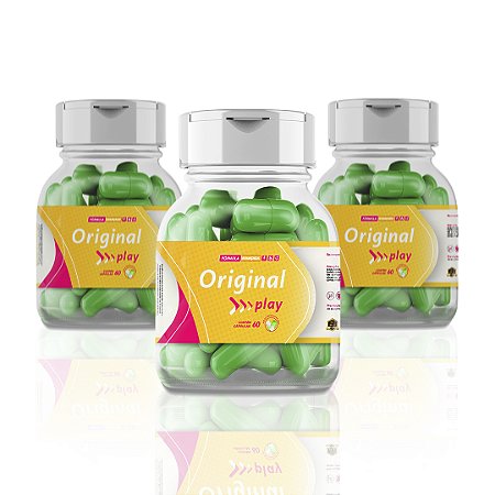 Kit - 03 Original Play 60 Capsulas