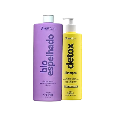 "PROMO" 1 Bio Espelhado Perolado 1LT + 1 Shampoo Detox 500ml