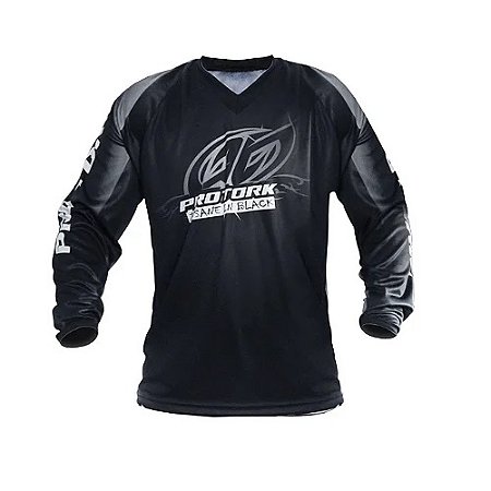 CAMISA CROSS PROTORK PRETA G