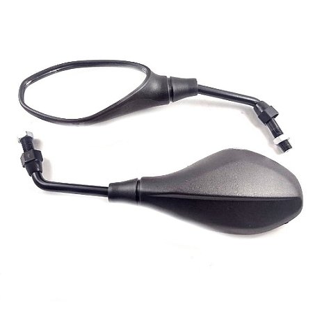 ESPELHO GS BMW MINI ROSCA M10 PAR HONDA PRETO