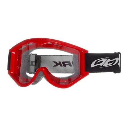 OCULOS PROTECAO CROSS PROTORK VERMELHO