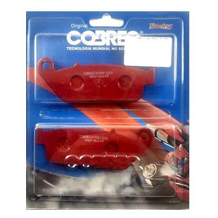 PASTILHA FREIO CB 600F 750N CBR600 VT1100 DIANTERIO - COBREQ