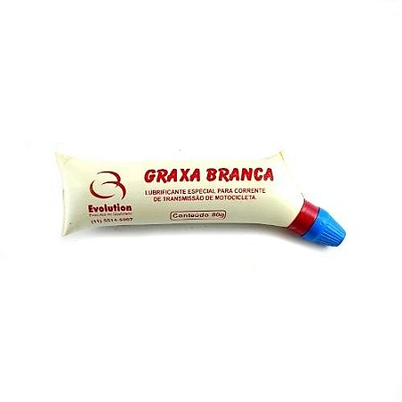 LUBRIFICANTE GRAXA BRANCA PARA CORRENTE 80G
