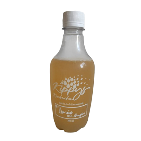 Kombucha - Chá fermentado probiótico - bebida gaseificada naturalmente - diversos sabores - 1 unidade de300ml-| Kippys Natural