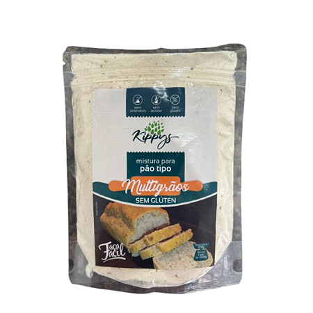 Mistura para Pão Multigrãos "sem glúten" - Sabor e Saúde na Medida Certa | Kippys Natural