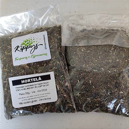 Hortelã desidratado para chá- 100g